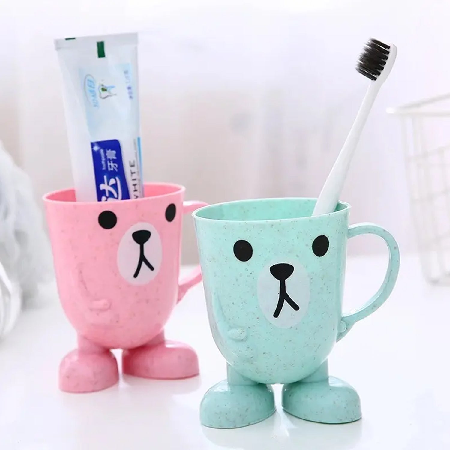 4101 Toothbrush Holders Mouthwash Cup Milk Cup with Handle Breakfast Mug Drink Teeth Washing for Children's Stereo Base Household Brushing Cup 4101 Toothbrush Holders Mouthwash Cup Milk Cup with Handle Breakfast Mug Drink Teeth Washing for Children's Stereo Base Household Brushing Cup